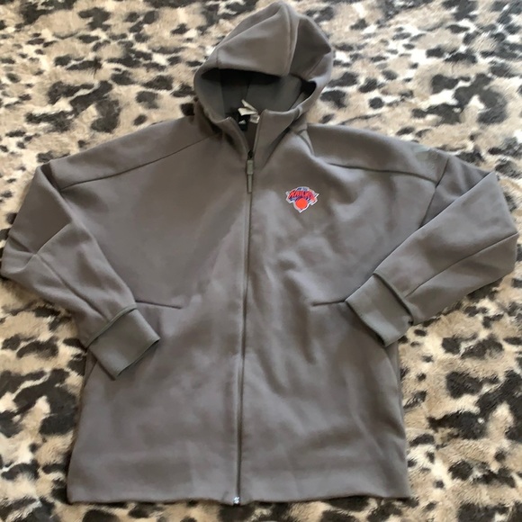 adidas Other - Adidas New York Knicks zip up jacket with hood